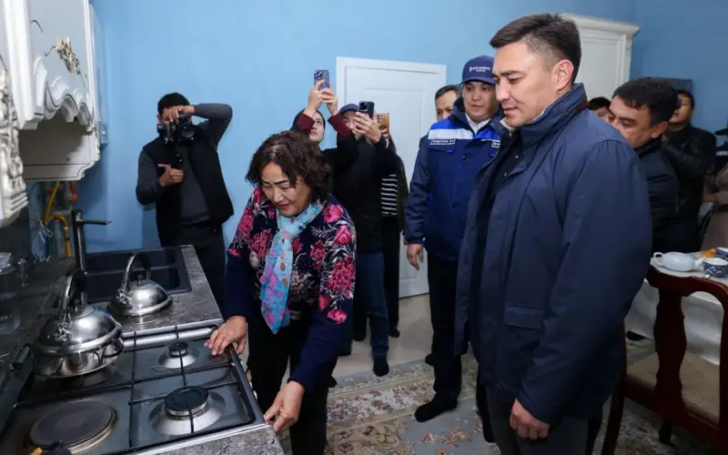 В Шымкент пришел большой газ