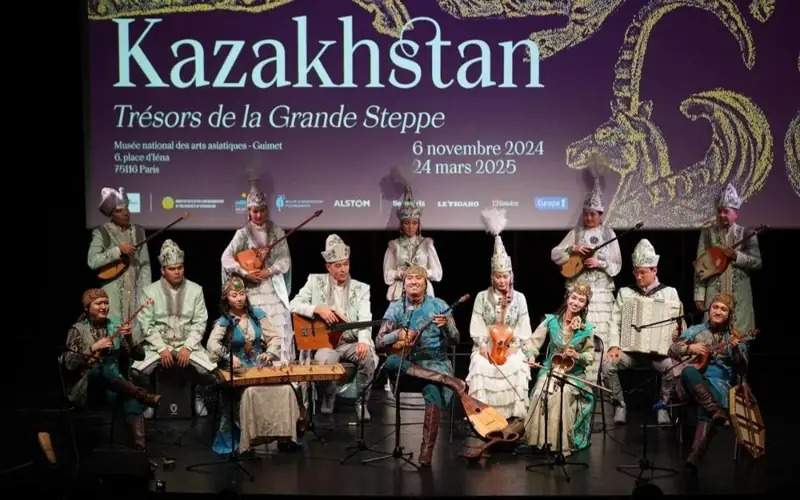 'Kazakhstan: The Great Steppe Treasures' exhibition opened at Guimet National Museum of Asian Arts in Paris