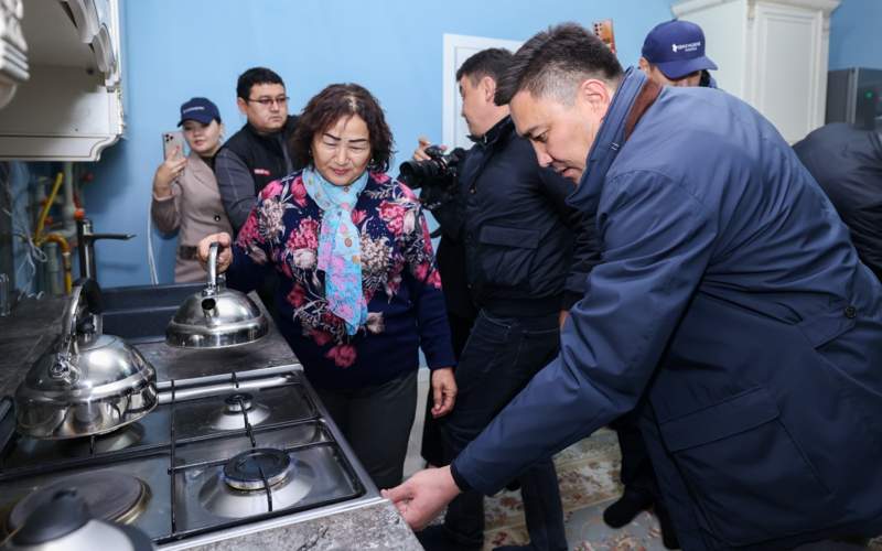 В Шымкент пришел большой газ