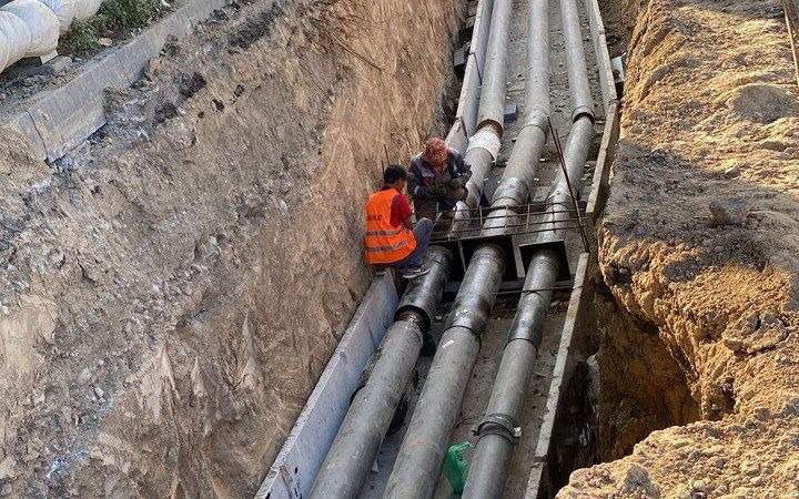В Алматы полностью заменена тепломагистраль длиной почти 6000 м жкх