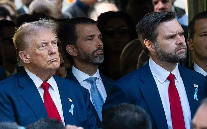 Джей Ди Вэнс и Д. Трамп