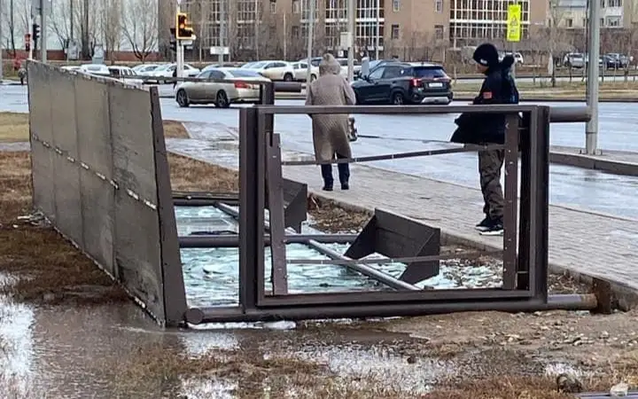 ветер в Астане