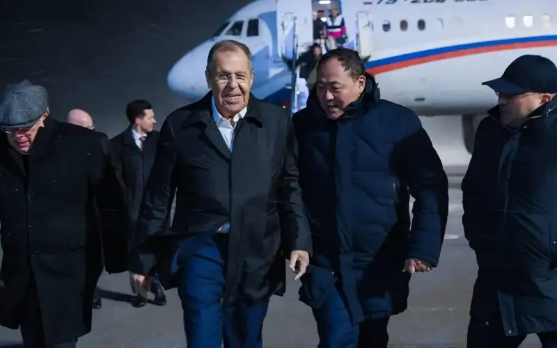 Russian FM Lavrov arrives in Astana for working visit
