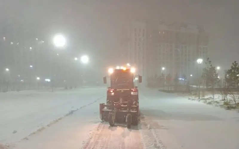 Зима пришла: акимат обратился к жителям Астаны 