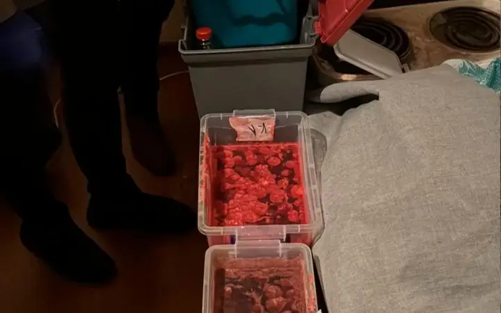 Казахстанца задержали в момент изготовления наркотиков в Алматинской области