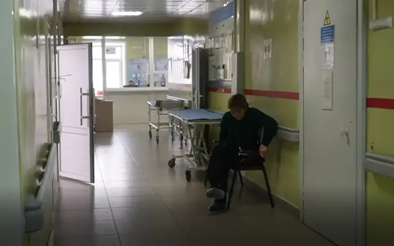 травмы, гололед в Петропавловске