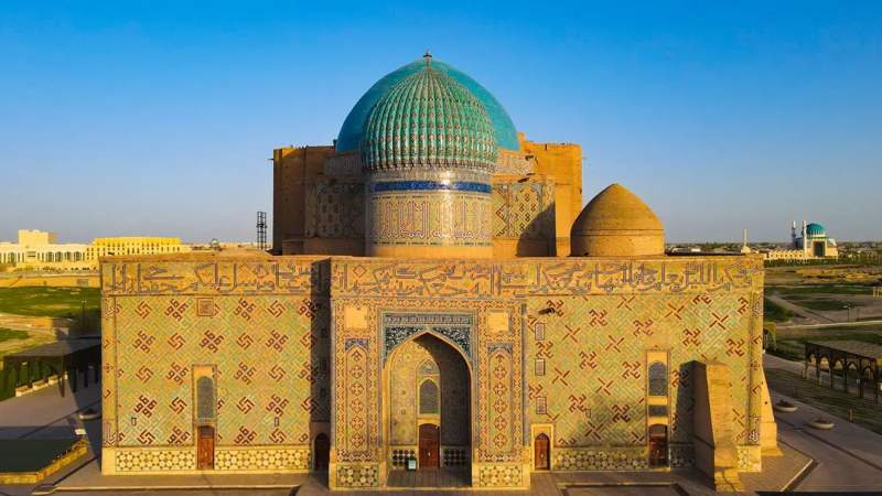 Мавзолей Ходжи Ахмеда Ясави переходит под государственную охрану Мавзолей Ходжи Ахмеда Ясави