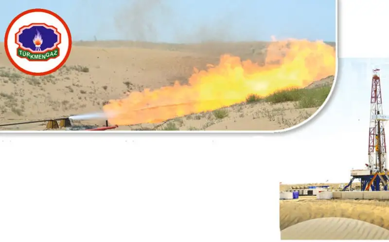 На месторождении Чалджулба в Туркменистане получен большой объём природного газа