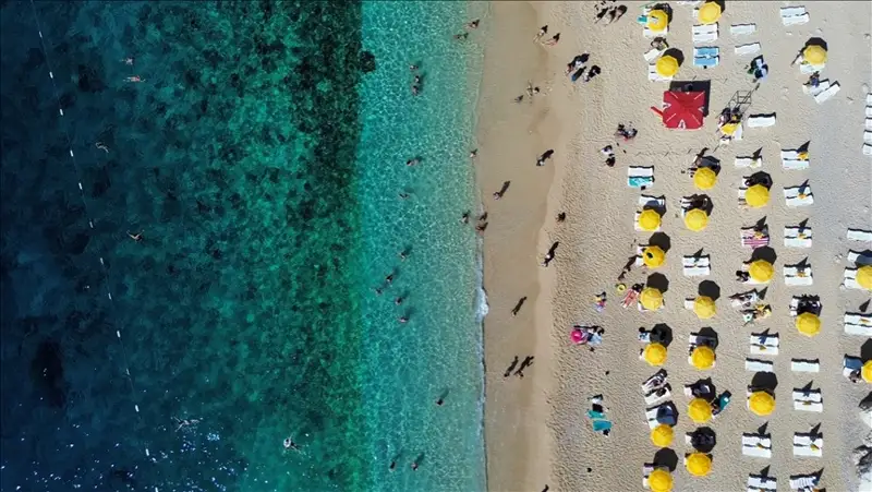 Пляж, курорт, море, отдых