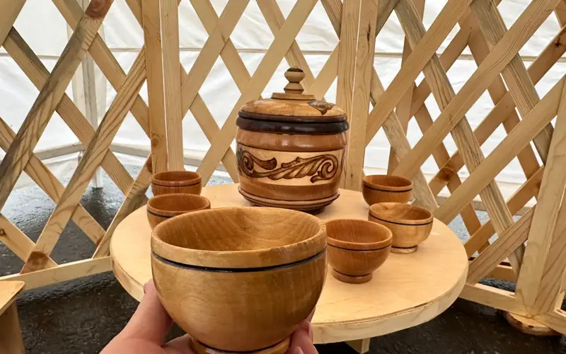 Мини-юрту для детей представили на выставке «Made in Oskemen» в ВКО