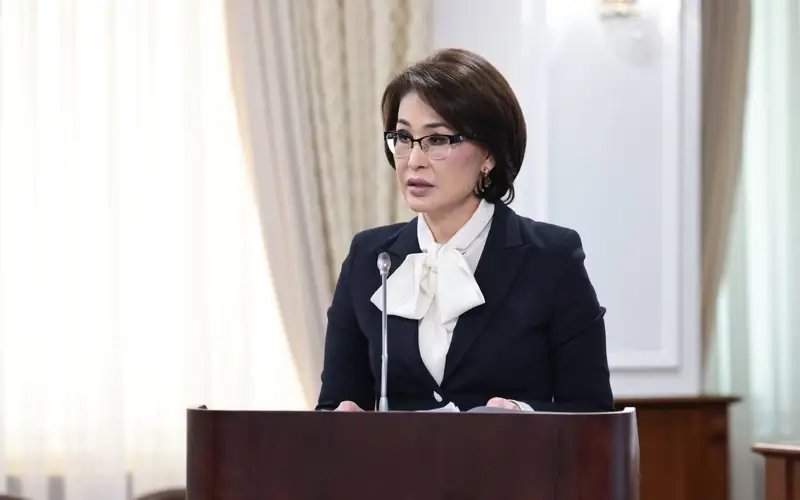 Министр здравоохранения Акмарал Альназарова