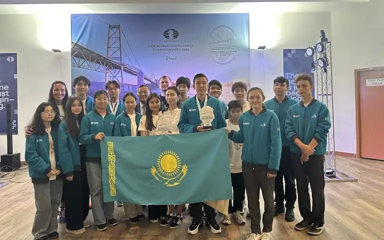 Kazakh junior chess players secure 3 silver, 1 bronze medals at FIDE World Youth Chess Championships 2024  