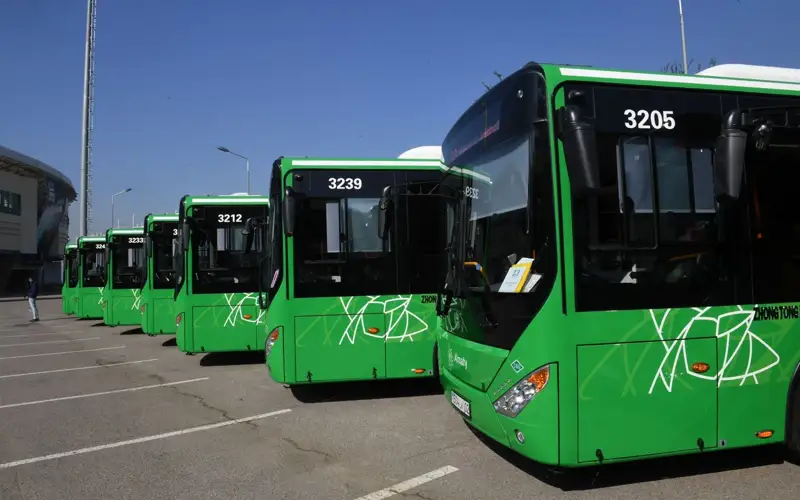 Алматыда қала маңына қатынайтын тағы 8 жаңа автобус бағыты ашылды