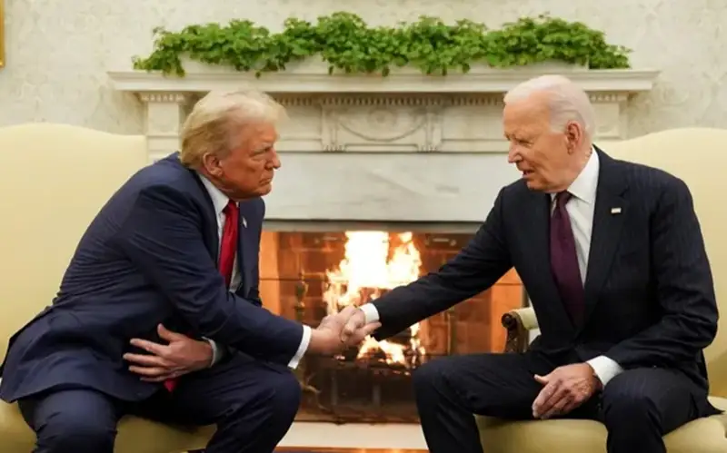 Трамп и Байден встретились в Белом доме