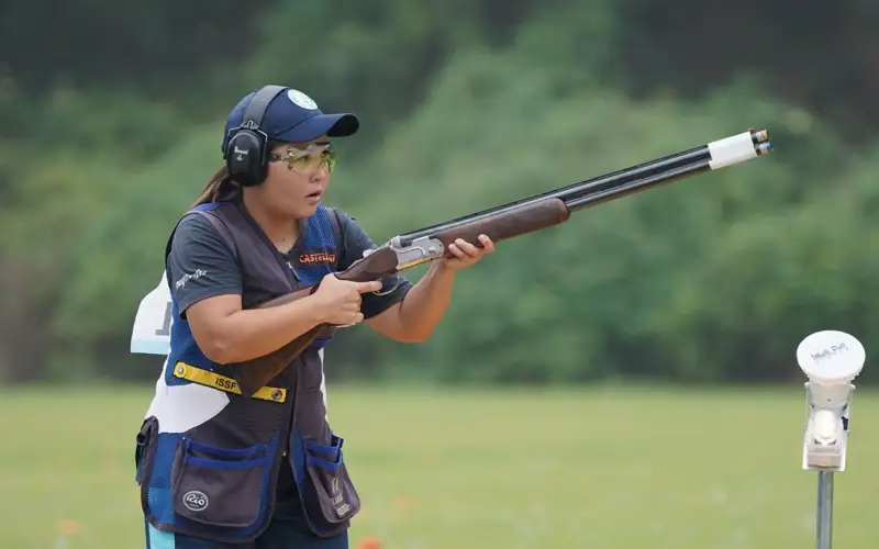 Стрелки Асем Орынбай и Эдуард Ещенко возглавили азиатский рейтинг