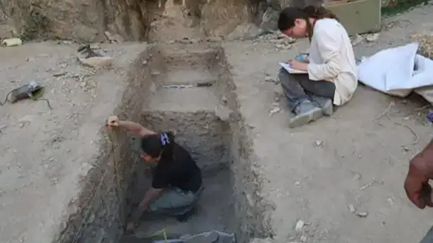 eskertkish, qazba jumystary, arheologııa