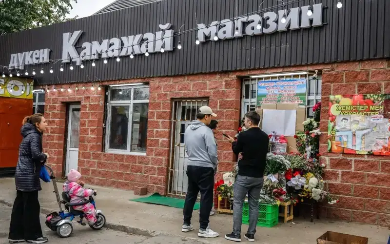 сожженный дом Шерзата Болата