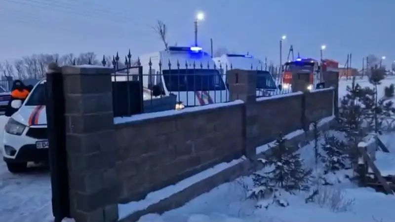 Взрыв в бывшей мечети в Акмолинской области
