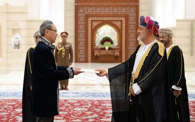 Sultan of Oman invited to visit Kazakhstan