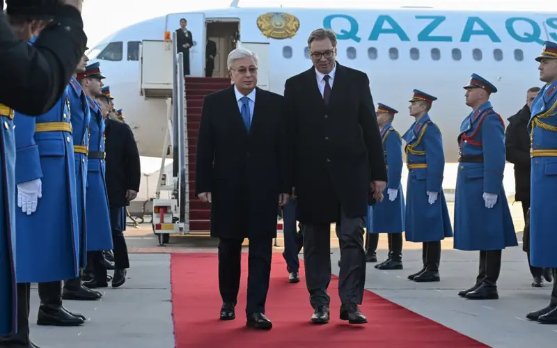 Kassym-Jomart Tokayev arrives in Serbia for official visit