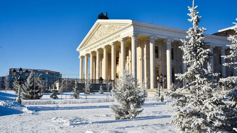 театр Астана Опера театры зима қыс