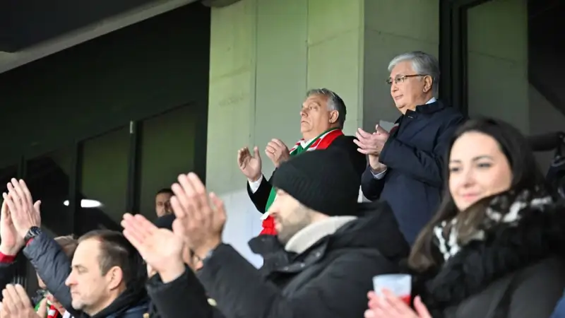 Тоқаев пен Орбан Мажарстан мен Германия арасындағы футбол матчын тамашалады