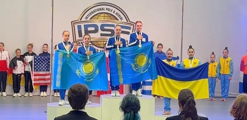 Павлодарские эквилибристы впервые выиграли чемпионат мира в Швеции