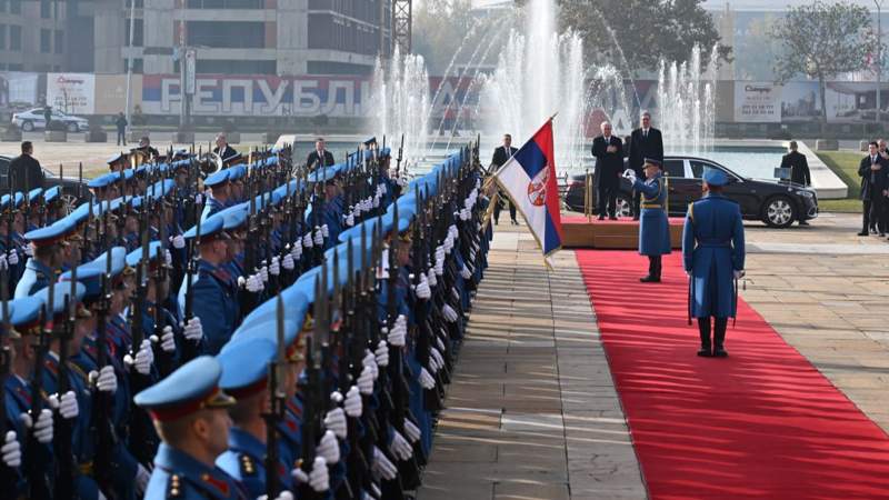 Guard of Honor and gun salute: Official welcome ceremony held for Kassym-Jomart Tokayev in Belgrade 