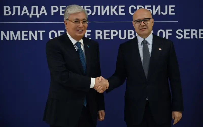 Президент Казахстана встретился с Премьер-министром Сербии