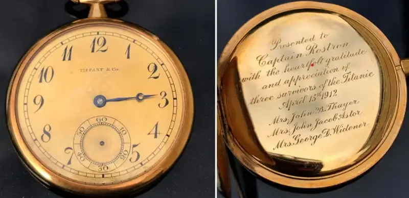 Часы капитана, спасшего более 700 пассажиров «Титаника»
