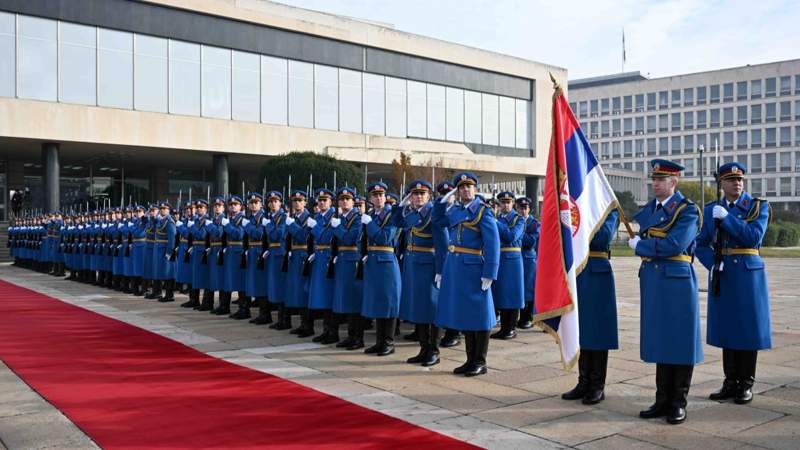 Guard of Honor and gun salute: Official welcome ceremony held for Kassym-Jomart Tokayev in Belgrade 