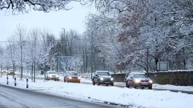 Британияда қар жауды