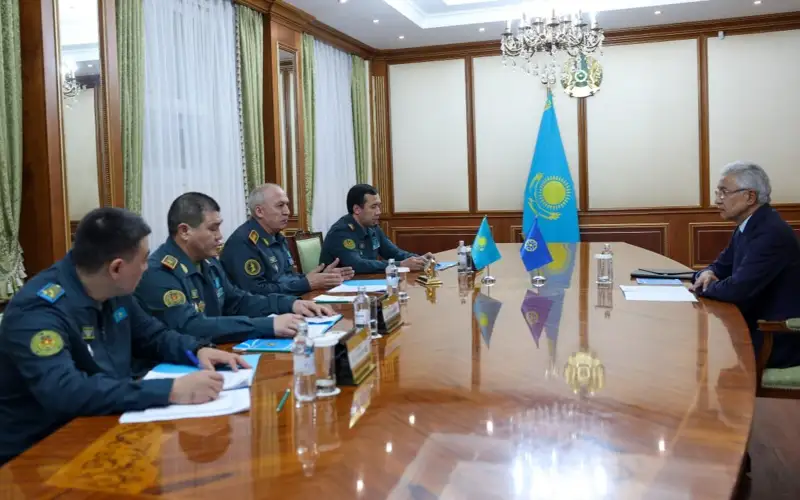 Қазақстанның Қорғаныс министрі ҰҚШҰ Бас хатшысымен келіссөздер жүргізді