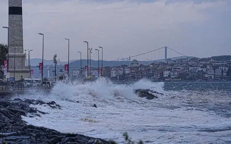 штормовой ветер Лодос