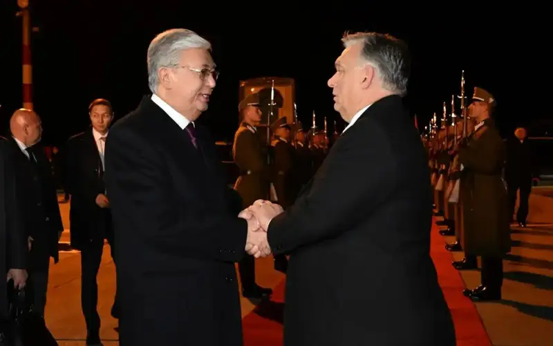 Қозоғистон Президентининг Венгрияга давлат ташрифи якунланди