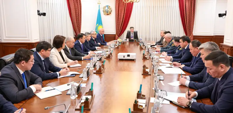 Kazakh Government meeting