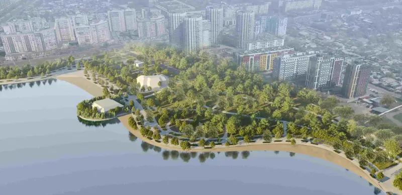 Строительно-монтажные работы на Сайране в Алматы завершат до конца года