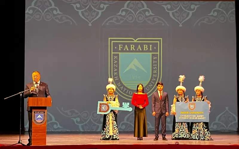 Bishkek holds dedication ceremony for freshmen of Al-Farabi KazNU branch