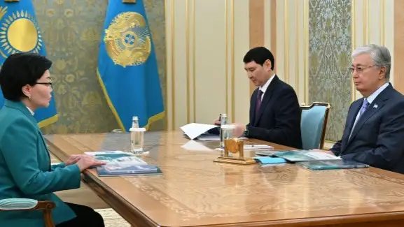 Светлана Жакупова отчиталась перед Президентом