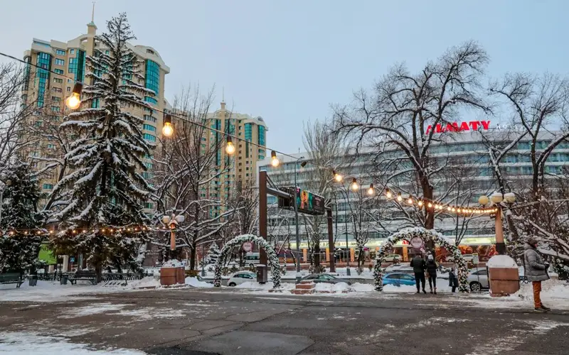 Алматы, зима