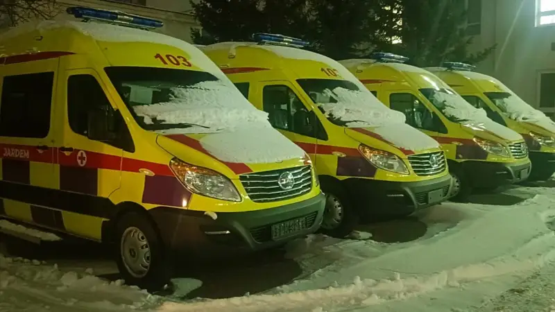 Когда врученные кареты скорой помощи дойдут до медиков в Акмолинской области