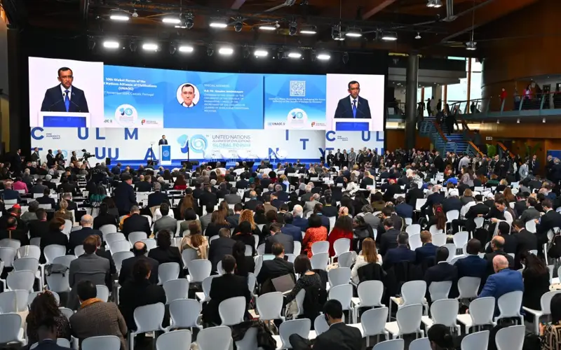 Máýlen Áshimbaev BUU Bas hatshysy Antonıý Gýterrıshpen kezdesti