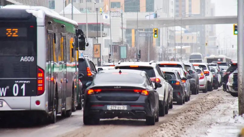 Дороги пробка автомобили жолдар кептеліс көліктер