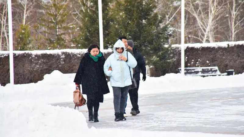 Зима люди снег қыс адамдар қар