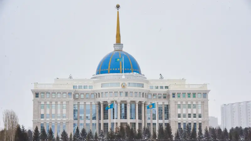 Акорда Ақорда зима қыс