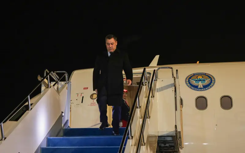 В Астану прибыл президент Кыргызстана Садыр Жапаров