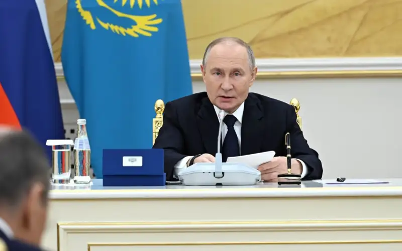 Владимир Путин поблагодарил Касым-Жомарта Токаева за приглашение и оказанное внимание на казахской земле