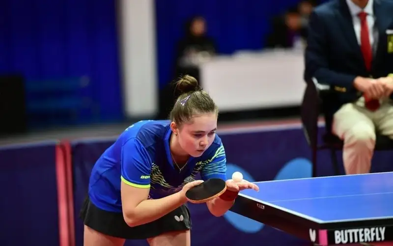 Kazakh table tennis players upset at WTT Feeder Vila Nova de Gaia 2024 in Portugal