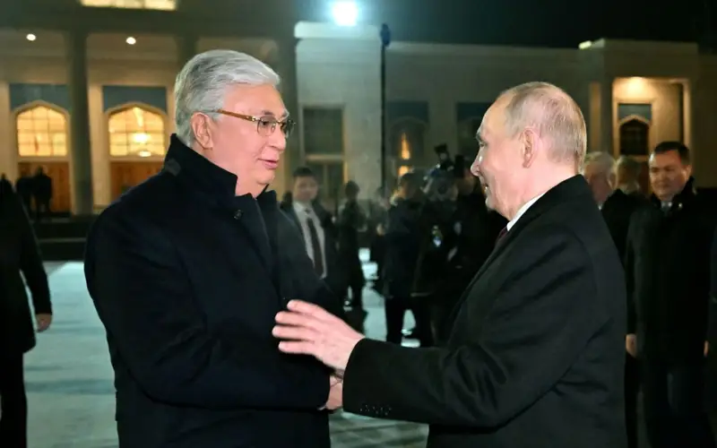 Касым-Жомарт Токаев и Владимир Путин