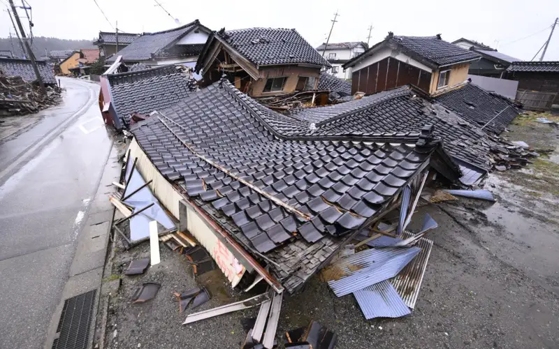 Quake in Japan